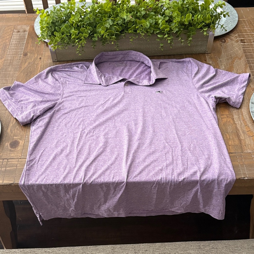 Vineyard Vines Lavender Polo Shirt